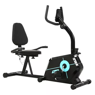 Everfit Magnetic Recumbent Exercise Bike Fitness Trainer Cycle Gym Equipment • $205.48