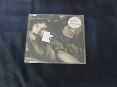 Daryl Hall & John Oates- Everywhere I Look- 1991 Cd Single- Good Condition • £0.99