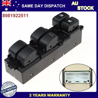 Master Power Window Switch For Holden Colorado RG 4Door 2012-2019 Driver Control • $35.99