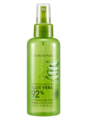 NATURE REPUBLIC Soothing & Moisture Aloe Vera 92% Soothing Gel Mist 150ml • $24.23