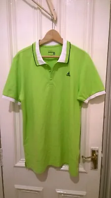 £10 • Buy Men's Adidas Sports Essentials Green Polo Shirt Size Large