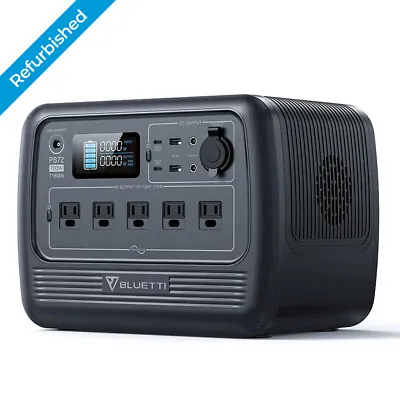 BLUETTI PS72 700W 716Wh Refurbished Portable Solar Power Station For Camping/RV • $299