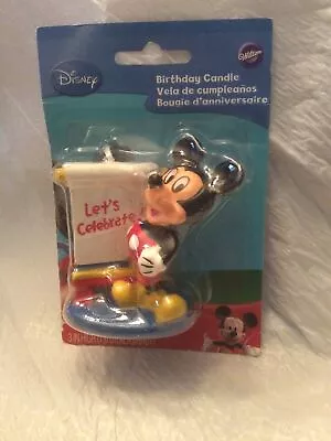 Wilton Disney's Mickey Mouse Clubhouse Birthday Candle • $2.50