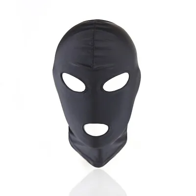 Spandex Face Cover Unisex Head Hood Cosplay Headgear Open Eye Mouth Mask Costume • $7.99