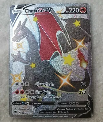 $484 • Buy Pokemon Champions Path Secret Rare Shiny Charizard V Card  079/073 Pack Fresh 