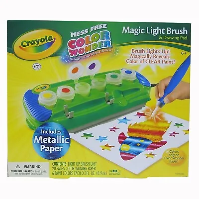 Crayola Color Wonder Magic Light Brush Mess Free Painting And Drawing Pad • $23.49