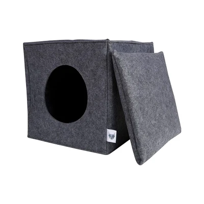 $43.34 • Buy VIIRKUJA Felt Cat Den With Cushion Suitable For IKEA Expedit & Kallax Shelves...