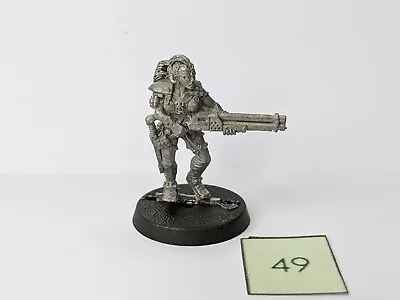 Warhammer Necromunda Metal Escher Gang - Escher Ganger With Shotgun • £5.55