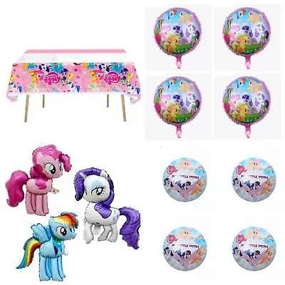 My Little Pony Balloons My Little Pony Tablecloth Kids Birthday Party Decor • $5.99