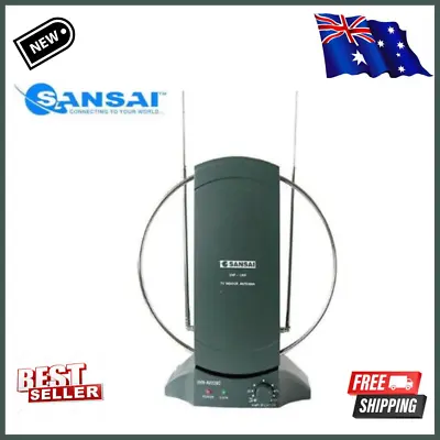 $25.75 • Buy Sansai Amplified Indoor TV Antenna UHF/VHF/HDTV Digital/Analog Reception/Channel