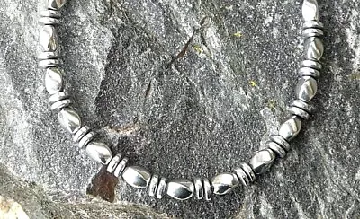 Men’s Women’s Silver Magnetic Hematite Bracelet Anklet Necklace • $36.99