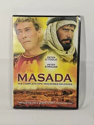 Masada - Miniseries (DVD 2007 2-Disc Set) Complete Sealed Brand New.  • $120