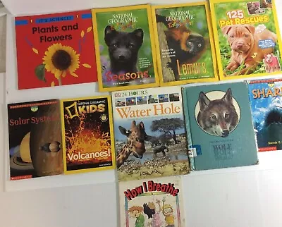 Childrens Book Lot Science Readers National Geographic Scholastic • $20.77