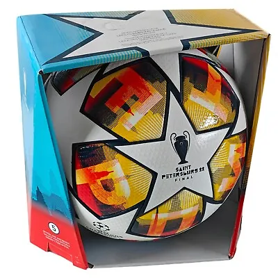 Adidas UEFA Champions League Official Match Ball St Petersburg Football Size 5 • £150