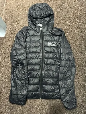 EA7 Puffer Jacket With Full Zip - Black • £70