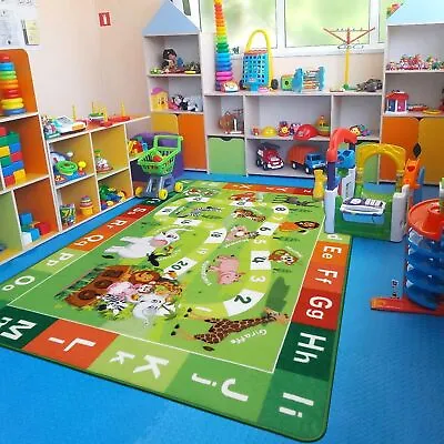 Large Baby Kids Double Sided Play Crawl Educational Picnic Carpet Mat 120x180cm • £35.99