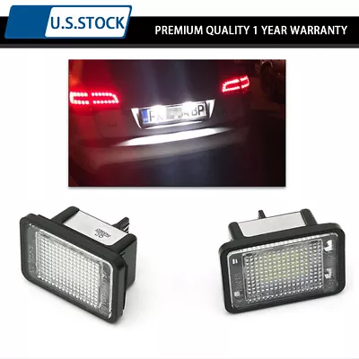 LED License Number Plate Lights Replacement Qty2 For Benz GLK X204 2007-2013 • $8.11