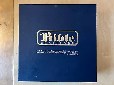 VINTAGE Bible Challenge Trivia Board Game (1984) -- COMPLETE!!! • $14.99