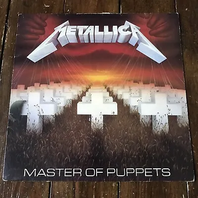 £70 • Buy Metallica - Master Of Puppets Vinyl Record FIRST UK Press 1986 Music For Nations
