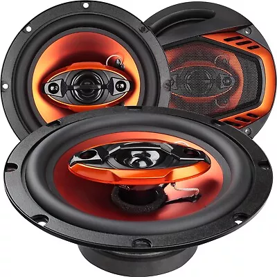 STX Audio 650W 6.5-Inch 4-Way Car Audio Coaxial Speakers System 6-1/2 Inches • $39.99
