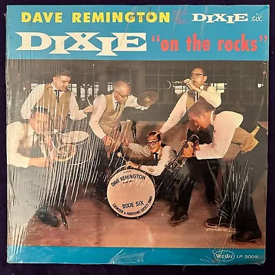 Sealed ~ DAVE REMINGTON & DIXIE SIX Dixie On The Rocks LP VEE JAY Mono Jazz MINT • $15.74