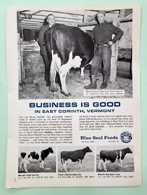 £9.53 • Buy 8x11 Original 1967 Feed Ad Features Bryce Metcalf Of Corinth Vermont