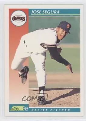 1992 Score Jose Segura #278 • $2.55