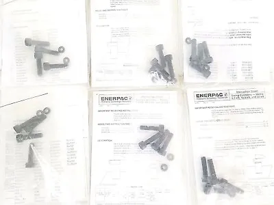 Lot Of 6 New Enerpac Instruction Sheet Swing Cylinders Metric Hardware Kits • $29.95