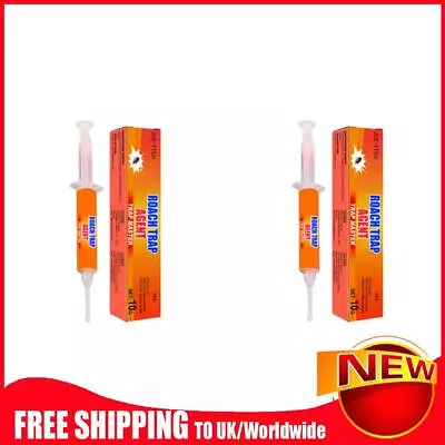 2Pcs Cockroach Gel Bait Effectively Roach Killer Indoor Infestation For Home Kit • £5.99