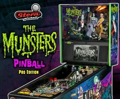 The Munsters Pinball Flyer Pro Original Horror  Gothic Game Art Print • $16.50