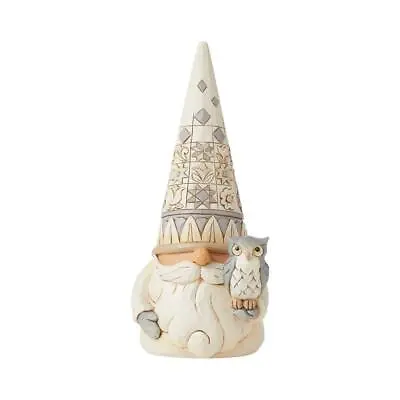 $36.95 • Buy Jim Shore Heartwood Creek WOODLAND GNOME OWL Christmas Figurine 6008864