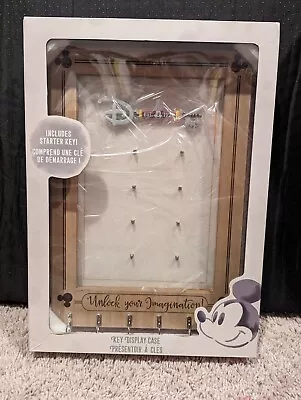 Disney Mickey Mouse Starter Collectible Key Holder Display Case W/ Starter Key • $40