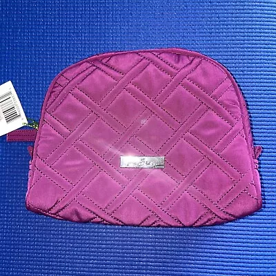 NWT Vera Bradley Medium Zip Cosmetic Plum 15278-472 • $19.99