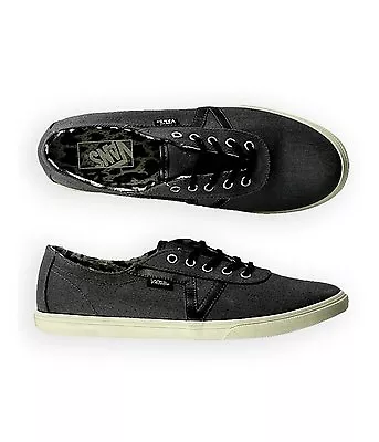 New Vans Authentic Dixie Twill Black Tiger Shoes Womens 5 Sk8 Nib Youth 3.5  • $44.95