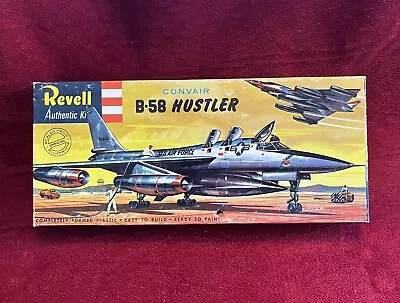 Vintage Revell B-58 Hustler Airplane Model  Still In Original Packaging • $24.58