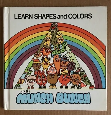 The Munch Bunch Learn Shapes And Colors 1980s Retro Kids TV • $21