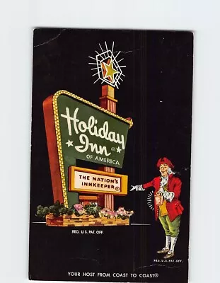 Postcard Holiday Inn Michigan City Indiana USA North America • $8.39