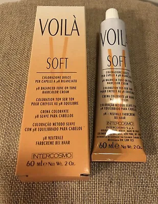 Intercosmo Voila Soft Hair Color 6.43 Dark Copper Golden Blonde Tone On Tone 2oz • $11