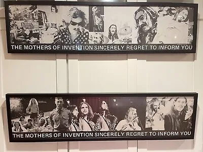 Frank Zappa The Mothers Of Invention Sincerely Regret To Inform You 1969  Poster • $480