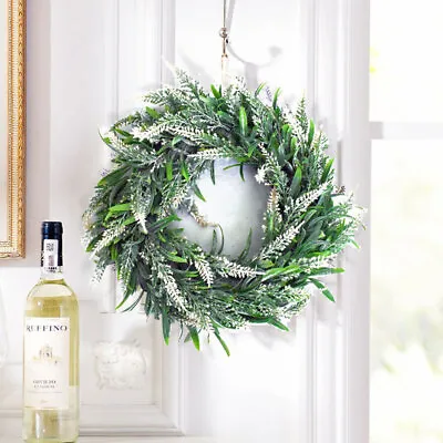 30cm Front Door Home Party Decor Holiday Wreath Lavender Door Reef Christmas • £8.95