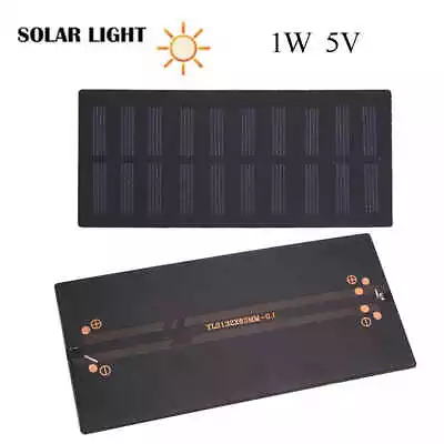 $3.99 • Buy Yaluosi 2000mAh 1W 5V Solar Cell Polycrystalline Panel 132x63mm 0.6 (Bulk)