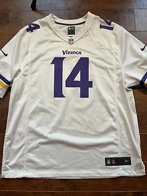 Nike Stefon Diggs Minnesota Vikings #14 On Field NFL Jersey Adult XXL White • $20.99