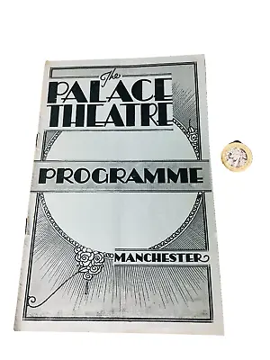 Theatre Brochure Palace Theatre Manchester Souvenir Programme Rare Musical Ra • £13.59