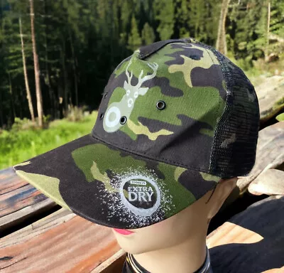 Tooheys Extra Dry Green Camo Unisex Trucker Cap Buck Hunting Mesh Snapback Hat • $24.95