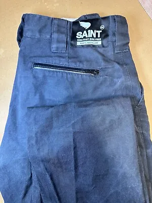 Saint Motorcycle Made With Kevlar Drill Pants 32x 34 Roaches Abrasion Resistant • $76.86