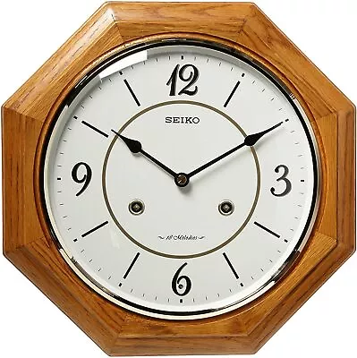 Seiko QXM494BLH Japanese Quartz Musical Wall Clock 18 Melodies • $75