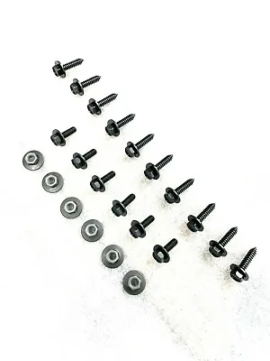 91-96 C4 Corvette Front Lower Spoiler Air Dam Hardware Bolt Nut Kit 22pc #C496BK • $17.99