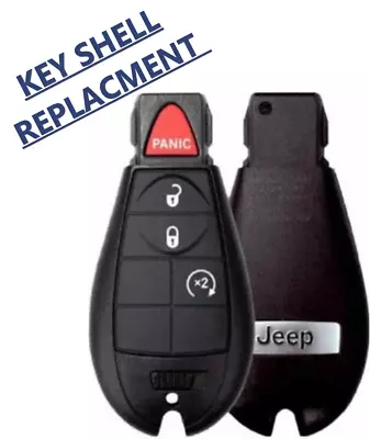 Fobik Remote Key SHELL For JEEP CHEROKEE 2014-2020 4 Button GQ4-53T • $9.99