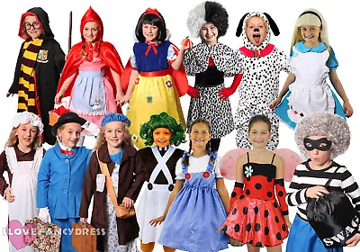 £12.99 • Buy Girls World Book Day Fancy Dress Costume Child School Book Week Choose Character