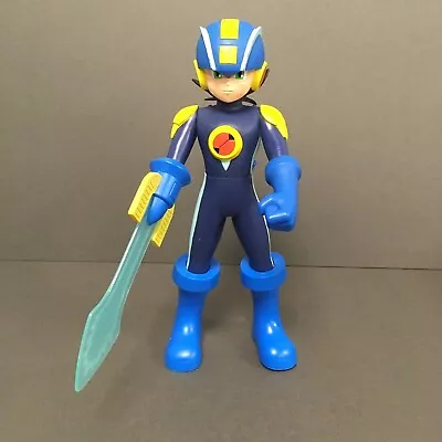 Mega Man NT Warrior Blue Mega Man 9.5” Poseable Figure Mattel 2004 Nintendo • £16.99